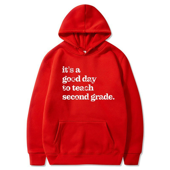 Women's hoodie with inspiring teacher quote and comfortable fit Lune London