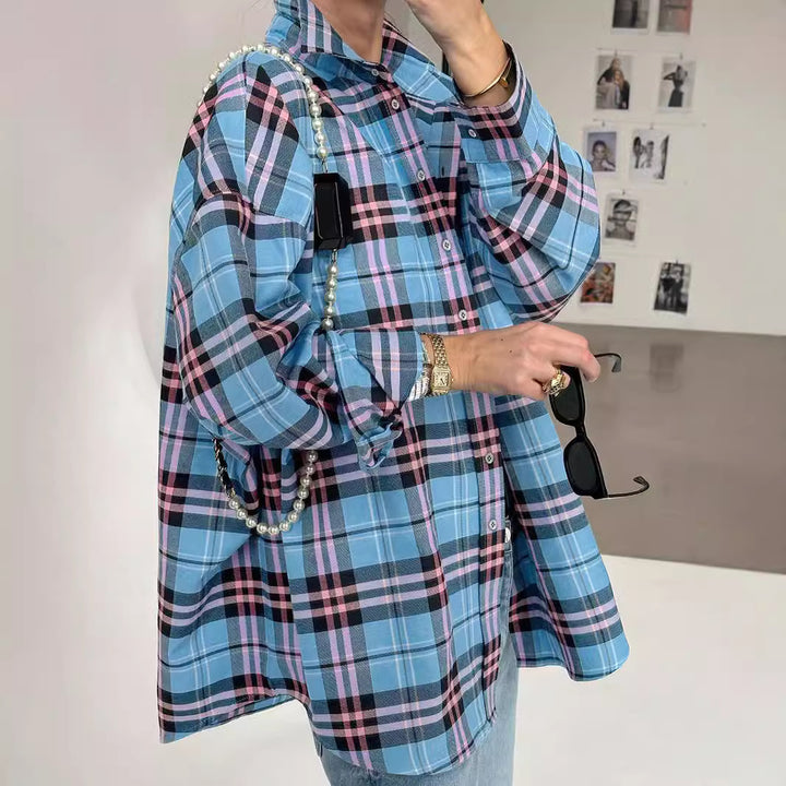 Women Checked Shirt Amarae