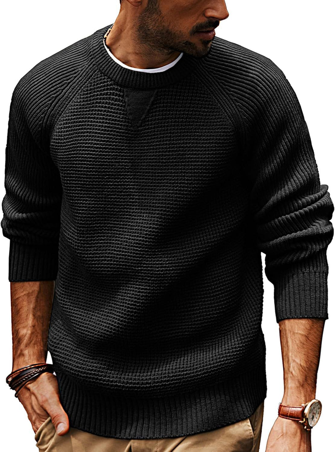 Men's structured sweater with a casual cut Lune London