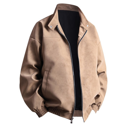 Fashionable men's transitional jacket in a casual style with practical pockets Amarae