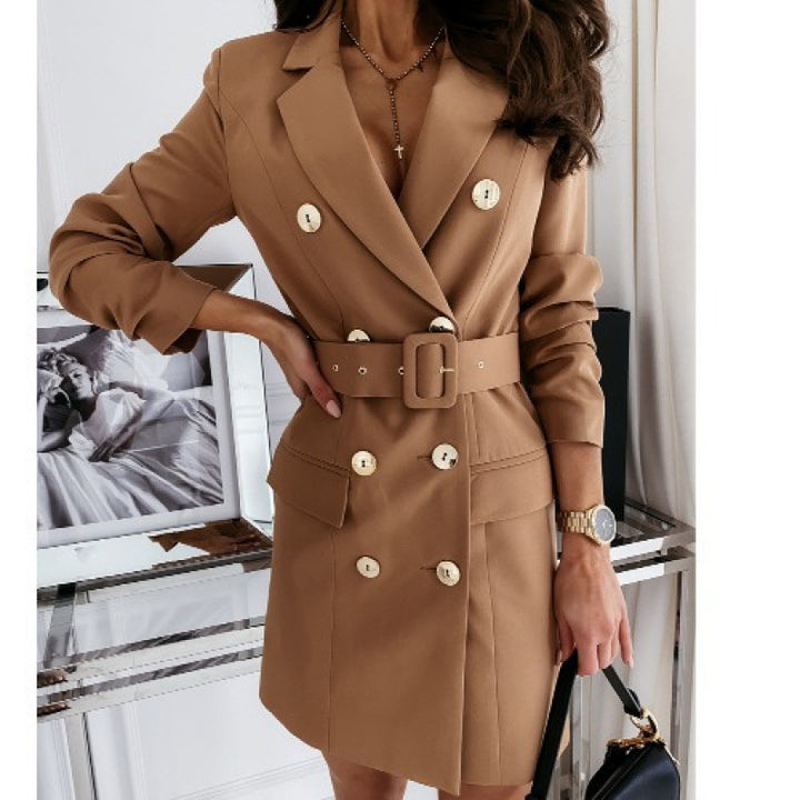 Lune London double-breasted mini blazer dress for women