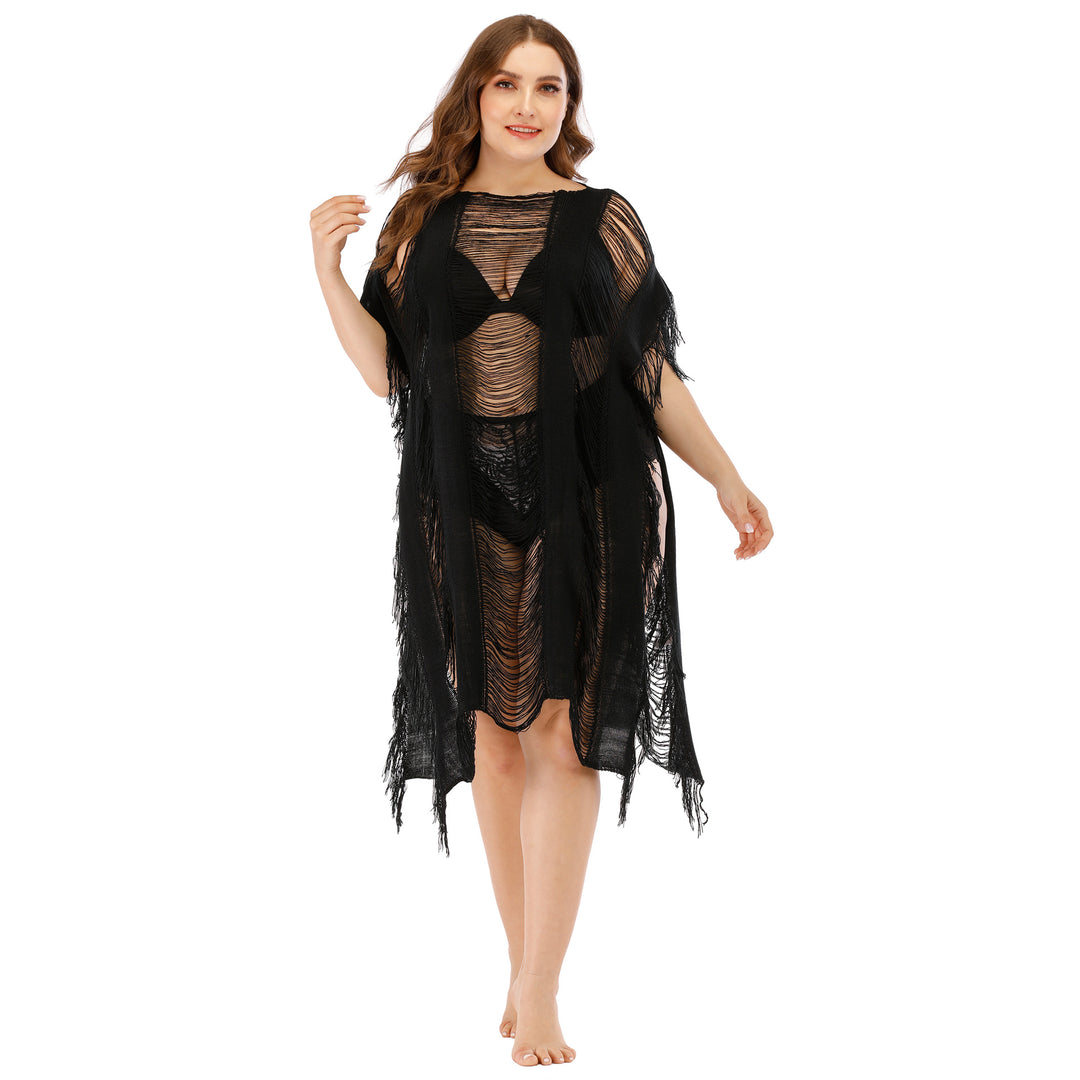 Women Fringe Network Beach Kimono Lune London