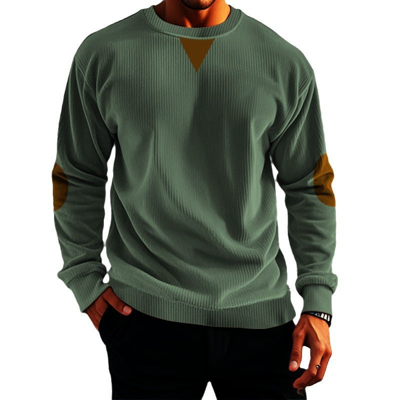 Elegant knitted sweater for men with modern accents Lune London
