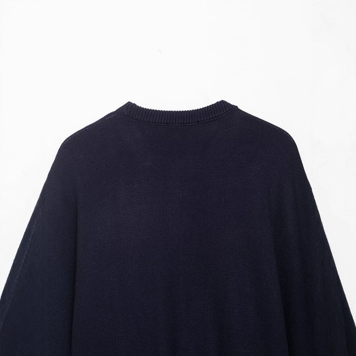 Oversized knit sweater for women with a relaxed fit and wide sleeves Lune London