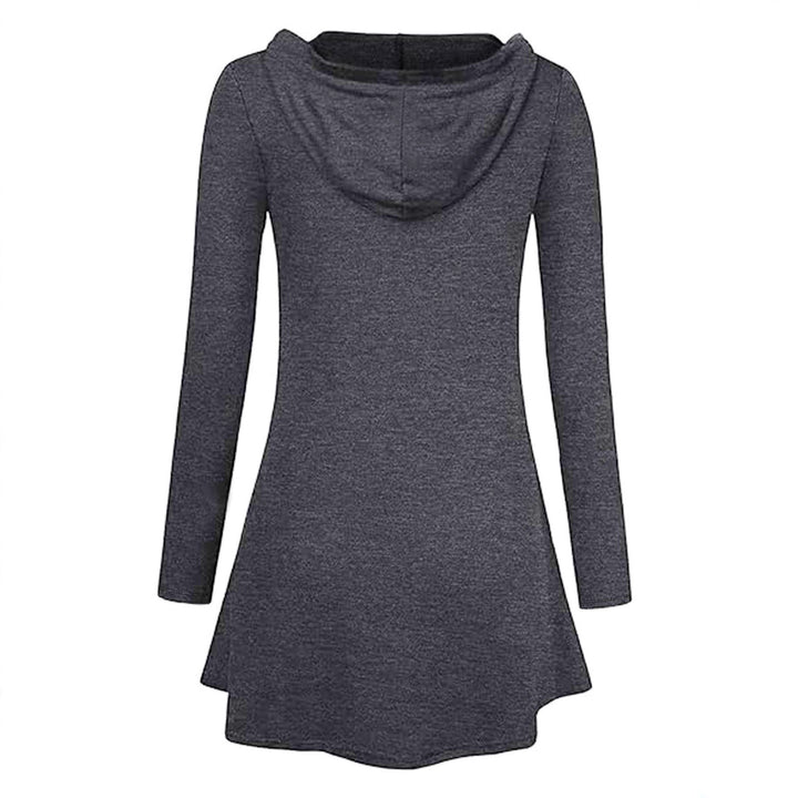 Casual women's hoodie with zipper and pockets Lune London