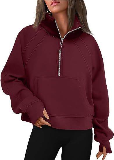 Lady Hoodie with high collar and zipper Lune London