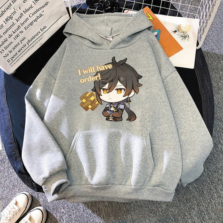 Women's hoodie with cute anime design and comfortable fit Chic & Stil