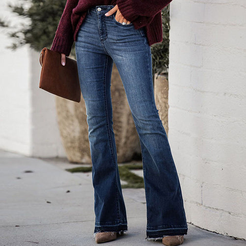 Women elegant bootcut jeans Amarae