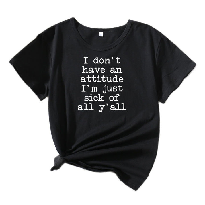 Lune London relaxed statement attitude t-shirt for women