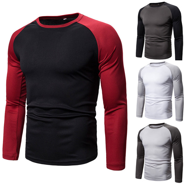 Men's long sleeve sports t-shirt in breathable functional material Lune London