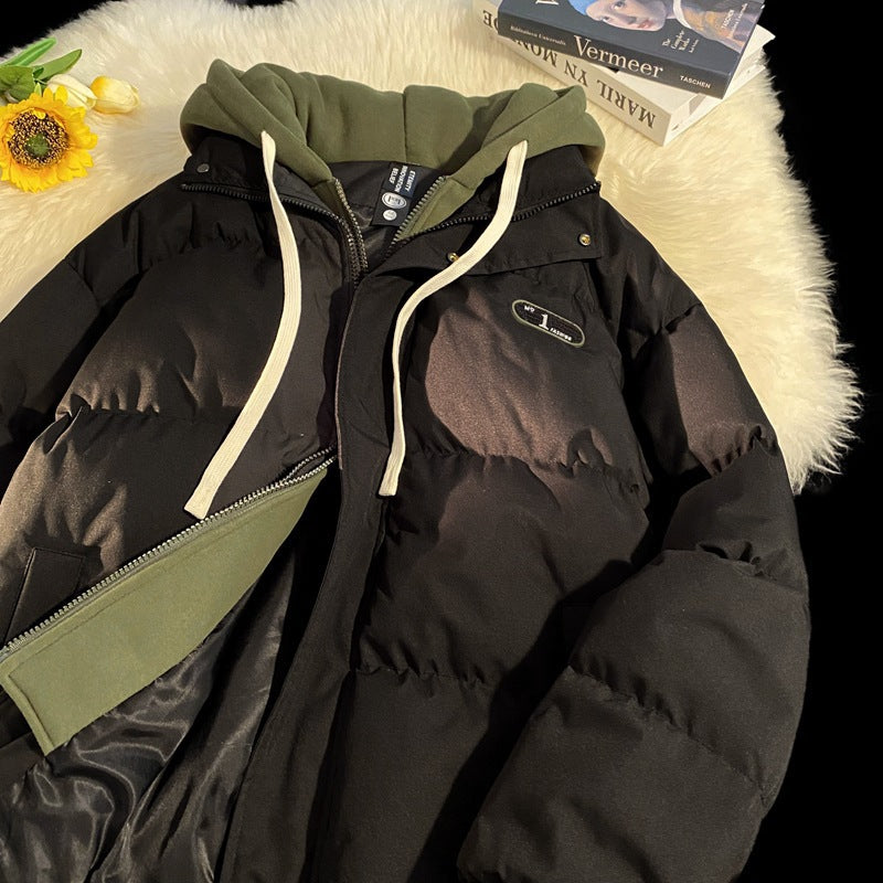 Ladies stylish quilted jacket with integrated hoodie Amarae
