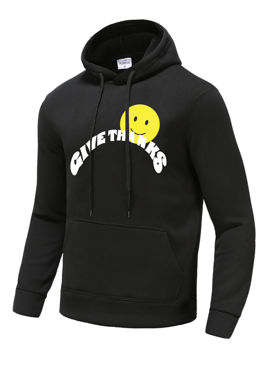 Men's hoodie with inspiring print Lune London