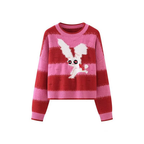 Pull femme avec motif animal unique et dégradé de couleurs tendance Chic & Stil