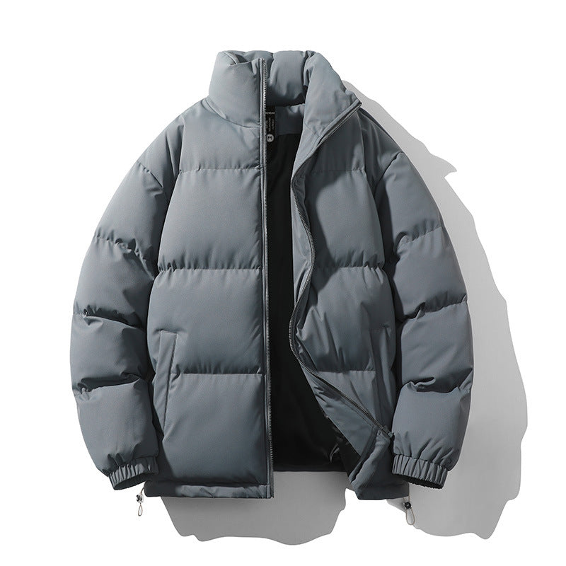 Insulated hooded jacket for men with high collar and stylish cut Lune London
