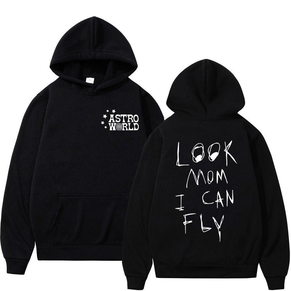Women's hoodie with creative statement print Chic & Stil