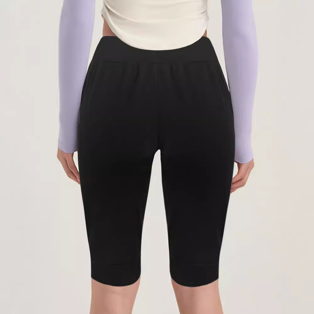 Hooded shorts for ladies with drawstring Lune London