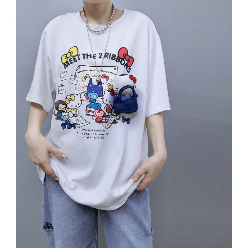 Lune London oversized graphic T-shirt for women