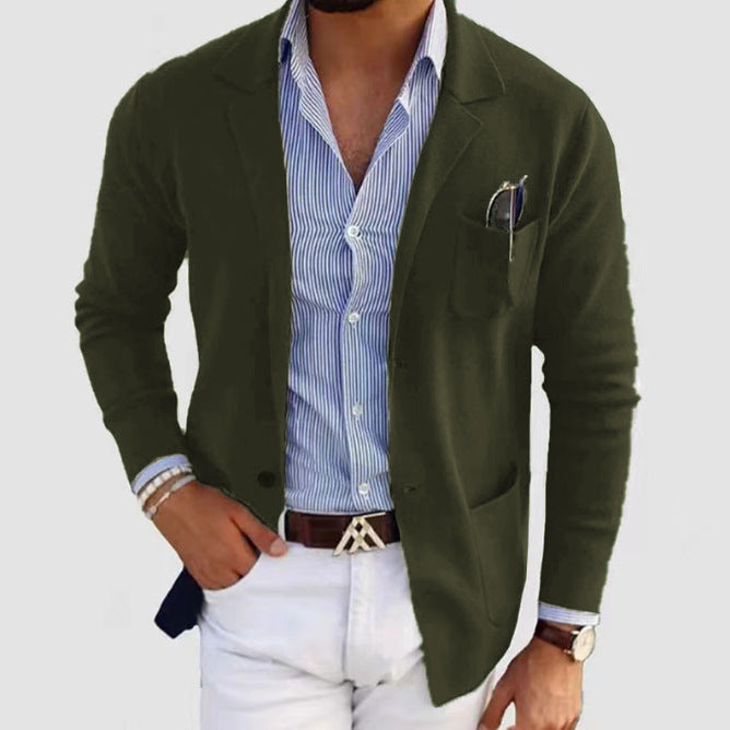 Elegant and comfortable knitted jacket for men Lune London