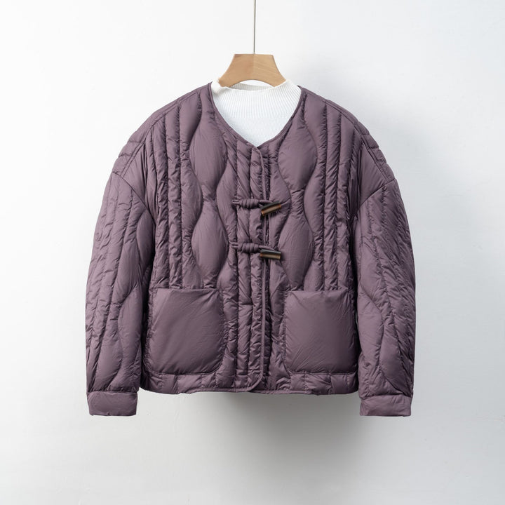 Quilted ladies' jacket with practical button closure and comfortable pockets Lune London