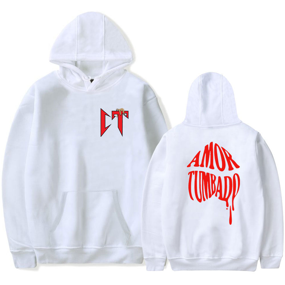 Women's hoodie with creative lettering Chic & Stil