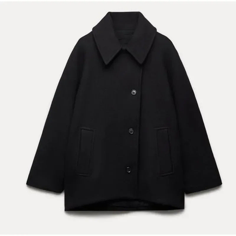 Casual fleece overshirt jacket for women Lune London