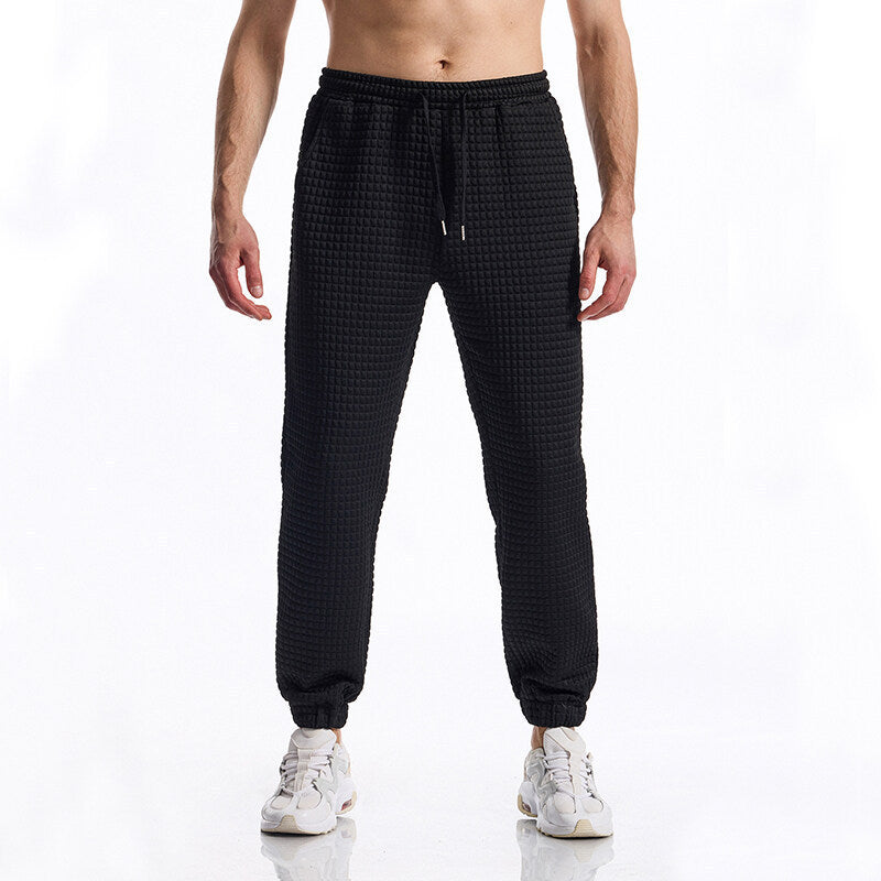 Comfortable sweatpants for men with high waist and elastic comfort Lune London