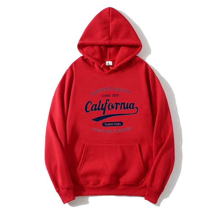 Women's casual hoodie with creative lettering Chic & Stil