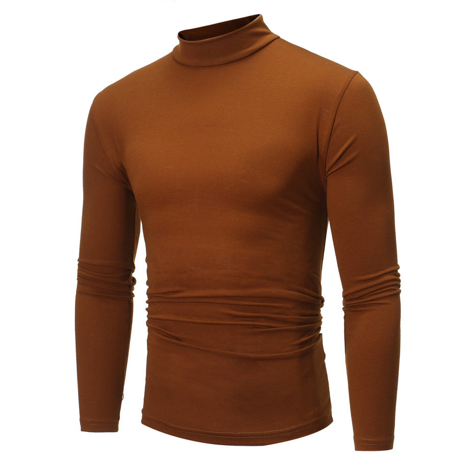 Men's Elegant Turtleneck T-Shirt Made Of Soft Jersey Lune London