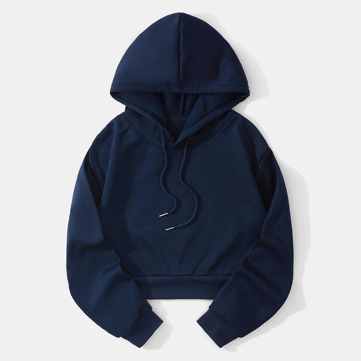 Amarae Casual Cropped Hoodie for Women