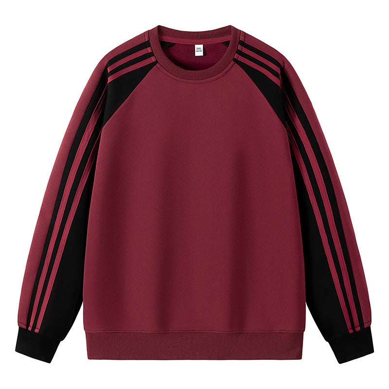 Sporty raglan sweatshirt for men with multicolored accents Lune London