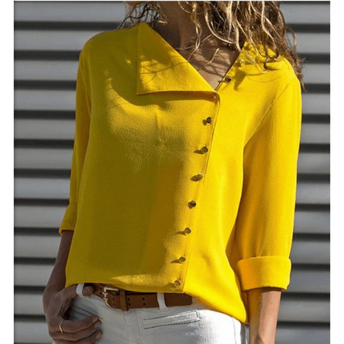 Amarae women's blouse with discreet button details
