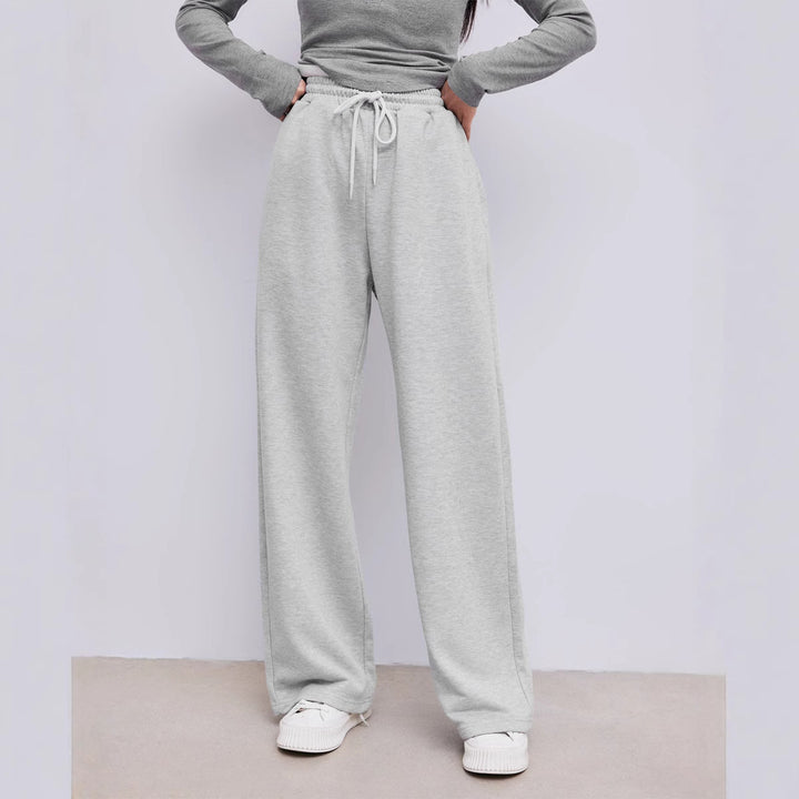 Pantalons de survêtement confortables pour femmes avec taille haute et coupe décontractée Chic & Stil