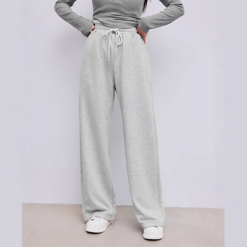 Pantalons de survêtement confortables pour femmes avec taille haute et coupe décontractée Chic & Stil