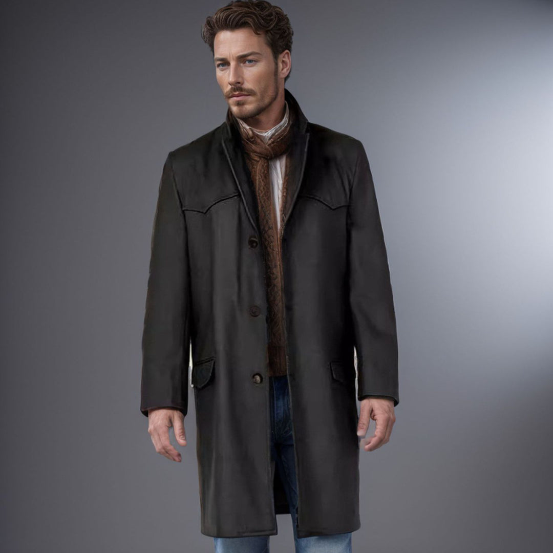 Classic long coat for men Amarae