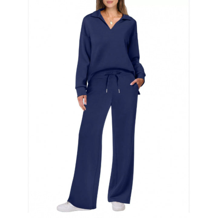 Ensemble de sweat-shirt et pantalon de loisirs pour femmes Chic & Stil