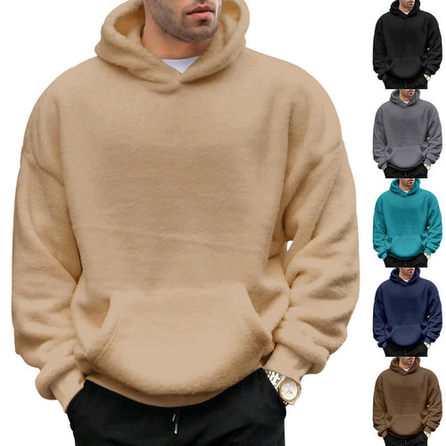 Cozy hooded sweatshirt for women in high-quality fleece Amarae