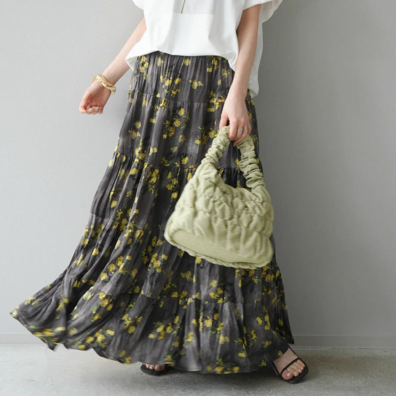 Women Maxi Skirts Flower Lune London