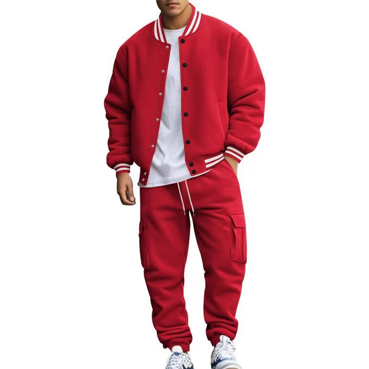 Chic and Stil men's sweater and jogger pants set, comfortable and stylish.