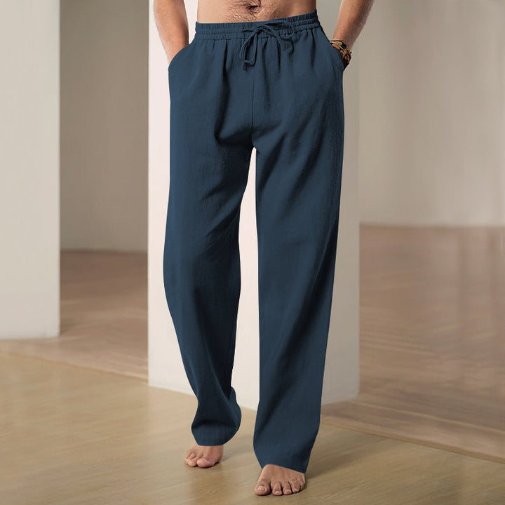 Comfortable leisure pants for men with elastic waistband Lune London