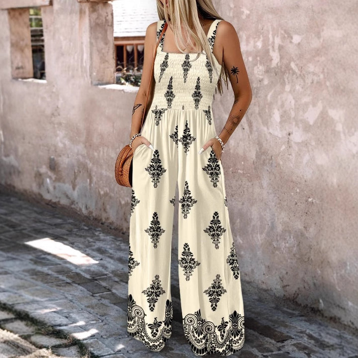 Ladies Wide Leg Jumpsuit Lune London
