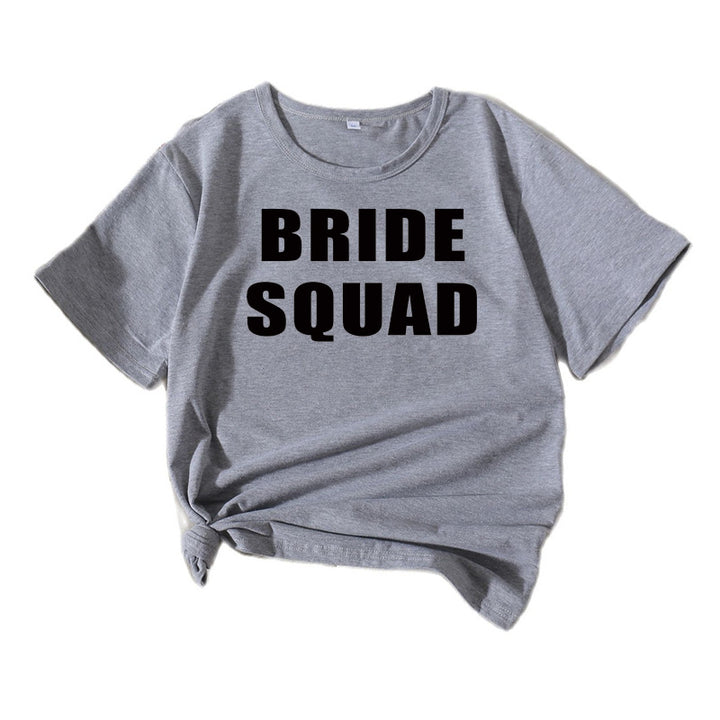 Ladies leisure bridal team T-shirt Lune London