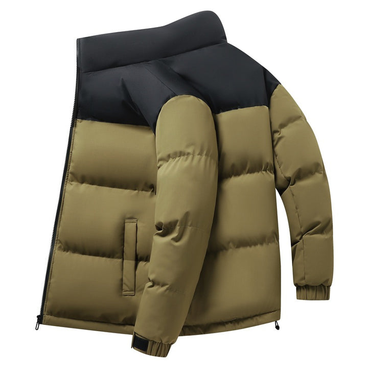 Men's padded quilted jacket with high thermal performance, water-repellent surface, and elastic cuffs Amarae
