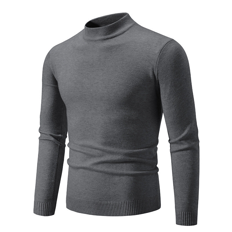 High quality cotton turtleneck sweater for men Lune London