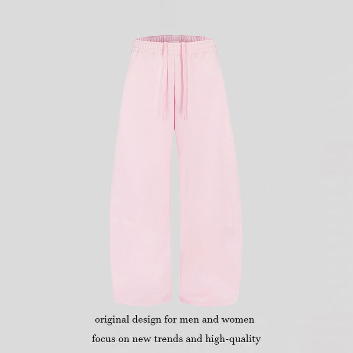Women's Loose High-Waist Loungewear Pants with Drawstring and Wide Leg Amarae