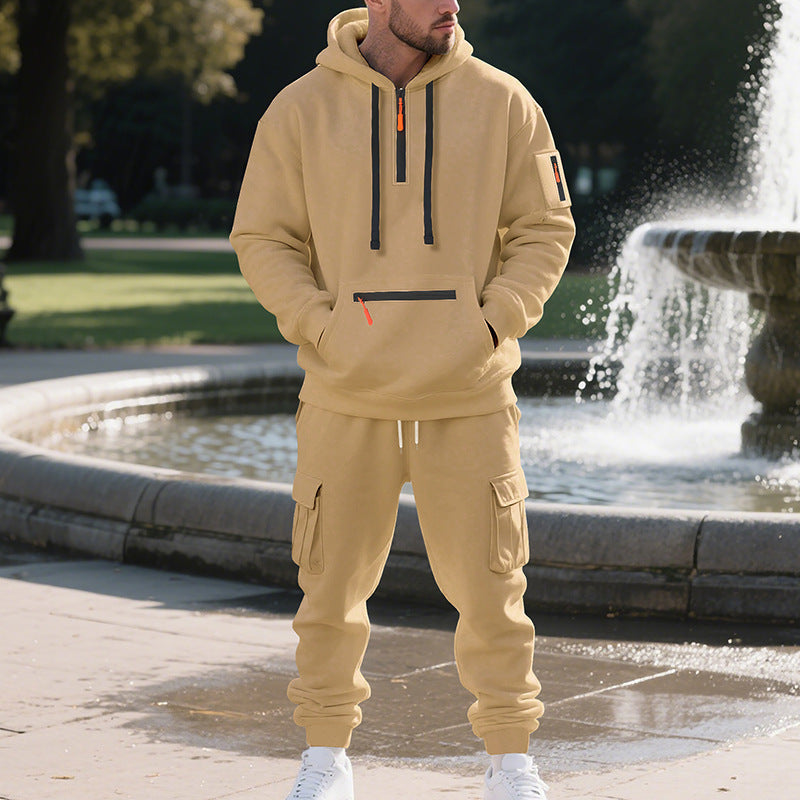 Men's sporty hoodie and cargo pants set Lune London