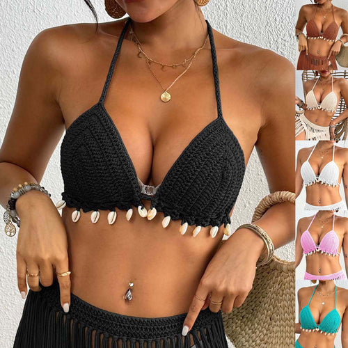 Fringe crochet bikini set for women Amarae