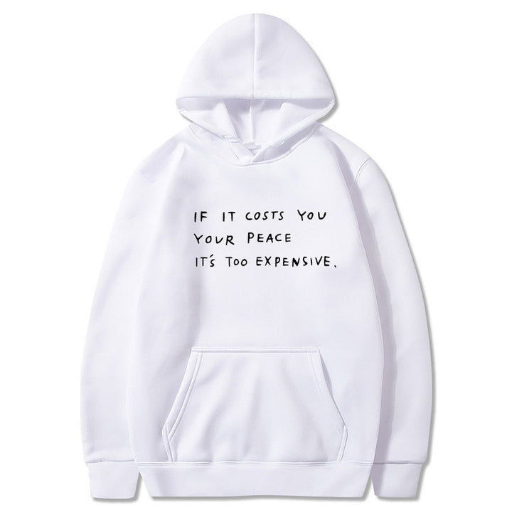 Women's hoodie with inspiring motif Lune London