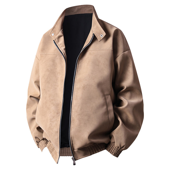 Fashionable men's transitional jacket in a casual style with practical pockets Lune London