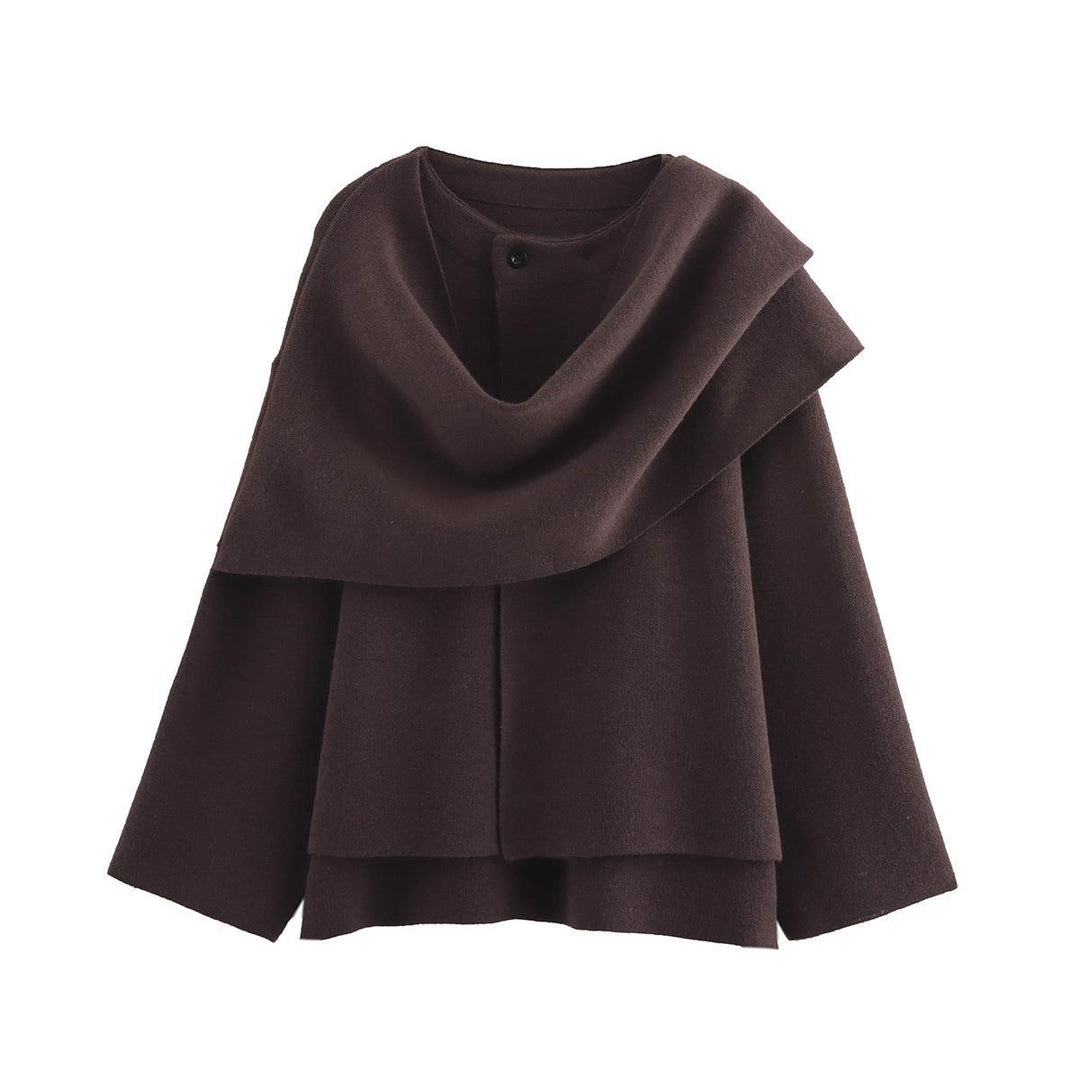 Pull-over tendance pour femmes en matériau doux Lune London