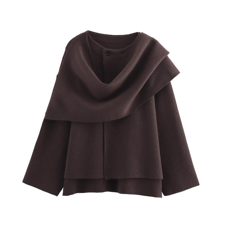 Pull-over tendance pour femmes en matériau doux Lune London